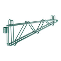 Regency 18" Deep Double Cantilever Bracket for Adjoining Green Epoxy Wire Shelving