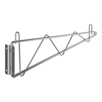 Regency 18" Deep Wall-Mount Bracket for Stainless Steel Wire Shelving - 2/Case