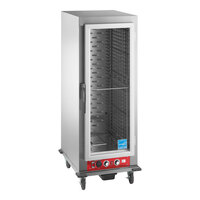 Avantco HPESC-1836 Full Size Vacuum-Insulated Heated Holding / Proofing Cabinet with Clear Door - 120V