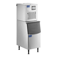 Avantco Ice KM-N-522-BA 22" Air Cooled Modular Nugget Ice Machine with 275 lb. Bin - 550 lb.