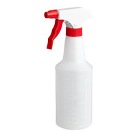 Lavex 16 oz. Plastic Bottle with Red Spray Trigger