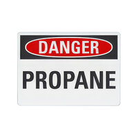 Lavex Aluminum "Danger / Propane" Safety Sign