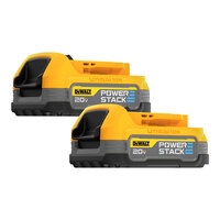 DeWalt 20V MAX XR POWERSTACK 1.7 Ah Compact Lithium-Ion Battery DCBP034-2 - 2/Pack