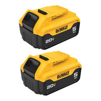 DeWalt 20V MAX 5.0 Ah Lithium-Ion Battery DCB205-2 - 2/Pack