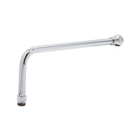 T&S 000384-40 12" Chrome Plated Soldered L-Faucet for 002882-40 L-Tube