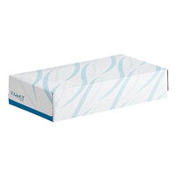 Morcon Valay 100 Sheet 2-Ply Flat Facial Tissue Box - 30/Case