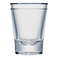 Strahl Design + Contemporary from Steelite International 1.75 oz. Plastic Shot Glass - 12/Pack