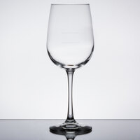 Libbey Vina 16 oz. Tall Wine Glass with Pour Lines - Sample