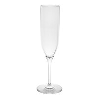 Aspen Summit from Steelite International 6 oz. Polycrystal Tall Flute Glass - 24/Case