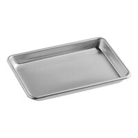 Vollrath Wear-Ever Eighth Size 6 1/2" x 9 1/2" 16 Gauge Aluminum Heavy-Duty Bun / Sheet Pan 945228