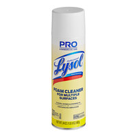 Lysol RAC02775CT 24 oz. Foam Cleaner and Disinfectant - 12/Case