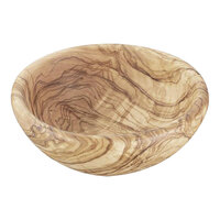 APS 16 oz. Round Olive Wood Serving Bowl