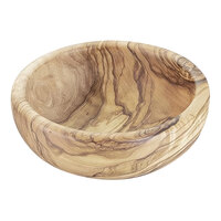 APS 8.4 oz. Round Olive Wood Serving Bowl