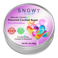 Snowy River Marshmallow Cocktail Rimming Sugar 3 oz.