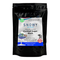 Snowy River Black Cocktail Rimming Sugar 8 oz.