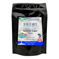 Snowy River Silver Cocktail Rimming Sugar 8 oz.