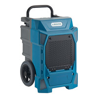 Boltic 160 Pint Commercial Dehumidifier with Drain Hose and Wheels - 115V, 735W