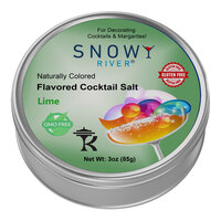 Snowy River Lime Cocktail Rimming Salt 3 oz.