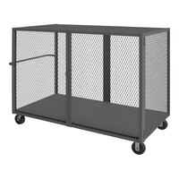 Durham Mfg 36" x 72" 14 Gauge Steel Low-Deck Cage Truck HTL-3672-DD-95