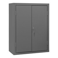 Durham Mfg 36" x 18" x 48" 14 Gauge Steel 2-Shelf Storage Cabinet 3600-95