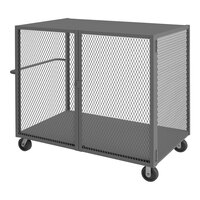 Durham Mfg 36" x 60" 14 Gauge Steel Low-Deck Cage Truck HTL-3660-DD-95