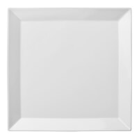 Luzerne Sentosa by 1880 Hospitality 6 1/4" Bright White Porcelain Square Plate - 36/Case