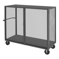 Durham Mfg 30" x 60" 14 Gauge Steel Low-Deck Cage Truck HTL-3060-DD-95