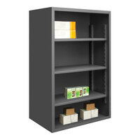 Durham Mfg 36" x 24" x 60" 12 Gauge Steel Adjustable 3-Shelf Enclosed Shelving Cabinet 5010-3S-95