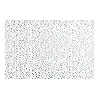 SatinWrap 20" x 30" 10 lb. Silver Stars Tissue Paper Sheets 2030-SD#327 - 240/Pack