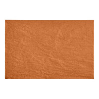 SatinWrap 20" x 30" 10 lb. Burnt Orange Tissue Paper Sheets 2030-0023 - 480/Pack