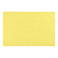 SatinWrap 20" x 30" 10 lb. Yellow Tissue Paper Sheets 2030-2100 - 480/Pack