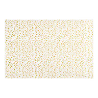 SatinWrap 20" x 30" 10 lb. Gold Stars Tissue Paper Sheets 2030-SD#224 - 240/Pack