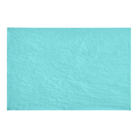 SatinWrap 20" x 30" 10 lb. Aquamarine Tissue Paper Sheets 2030-0011 - 480/Pack