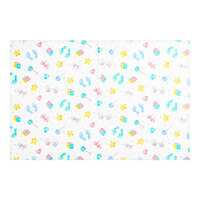 SatinWrap 20" x 30" 10 lb. Baby Prints Tissue Paper Sheets 2030-SD#143 - 200/Pack