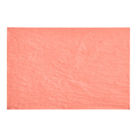 SatinWrap 20" x 30" 10 lb. Coral Tissue Paper Sheets 2030-4900 - 480/Pack