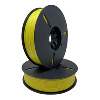 Tach-It 01-2460 5/32" x 2,460' Yellow Standard Plastic Twist Tie Ribbon Spool for 3567, 3568, 3570, and 3560