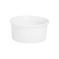 Varick A La Carte from Steelite International 2 oz. Bright White Fluted Ramekin - 12/Case