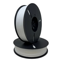 Tach-It 01-2460 5/32" x 2,460' White Standard Plastic Twist Tie Ribbon Spool for 3567, 3568, 3570, and 3560