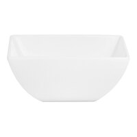 Varick Pub from Steelite International 18 oz. Bright White Square Bowl - 12/Case