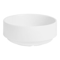 Varick Classic Cafe from Steelite International 12 oz. Bright White Stack Soup Bowl - 12/Case