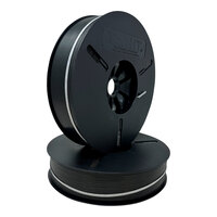 Tach-It 03-2500 5/32" x 2,500' Black Standard Paper / Plastic Twist Tie Ribbon Spool for 3567, 3568, and 3570