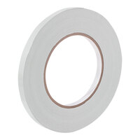 Tach-It 38-180 0.375" x 180 Yard White UPVC Bag Sealing Tape for E-3, E-7R, E-7R-SS, and 3235 - 12/Pack