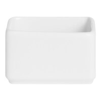 Varick A La Carte from Steelite International 2.25 oz. Bright White Square Ramekin - 36/Case