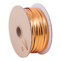 Tach-It 01-230 5/32" x 230' Gold Standard Plastic Twist Tie Ribbon Spool for 3510 - 5/Pack