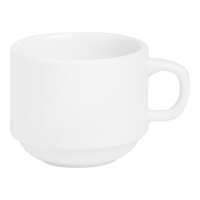 Varick Classic Cafe from Steelite International 2.75 oz. Bright White Stack AD Cup - 12/Case