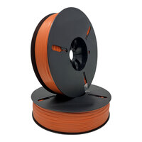 Tach-It 01-2460 5/32" x 2,460' Orange Standard Plastic Twist Tie Ribbon Spool for 3567, 3568, 3570, and 3560