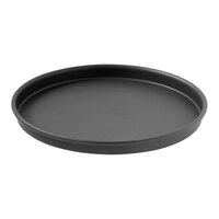 LloydPans 9" x 1" Heavy Weight Aluminum Straight Sided Pizza Pan with Pre-Seasoned Tuff-Kote® Finish H90R-09X1-PSTK