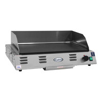 Cadco CG-20 21" x 12" Electric Countertop Griddle - 1,500W, 220V