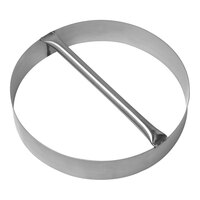 LloydPans 7" Stainless Steel Dough Cutting Ring DCR-07