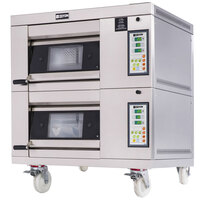 Doyon 1T2 Artisan 2 Stone 18 1/2" Deck Oven - 2 Pan Capacity, 208V, 3 Phase